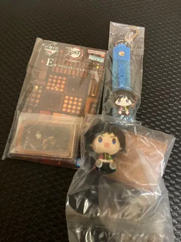 귀멸의 칼날 토미오카 기유 피규어 & 키링 세트 제일복권