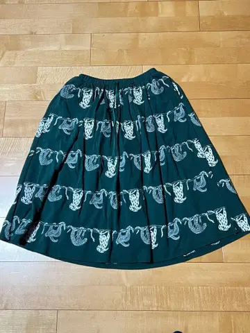 마블슈드 marblesud 나마케모노와 나마케모노 스커트 그린