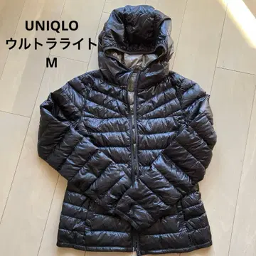 UNIQLO 프리미엄 다운 울트라 라이트 여성용 M 후드 있음