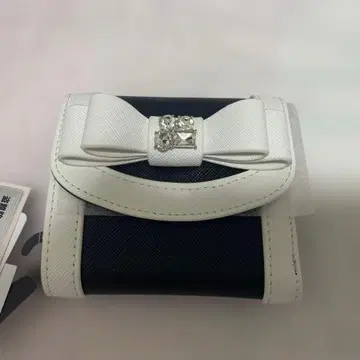 mir.. x Coco 리본 미니 지갑 중 블랙