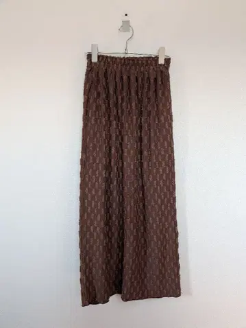 Crisp/프린지 스트레이트 스커트