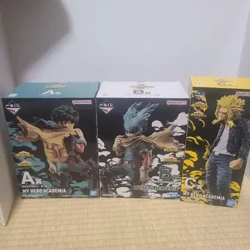 나의 히어로 아카데미아 피규어 세트 A B C 제일복권 의지