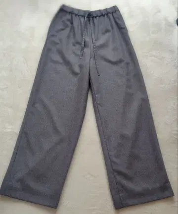 유나이티드 애로우즈 그레이 와이드 이지 팬츠