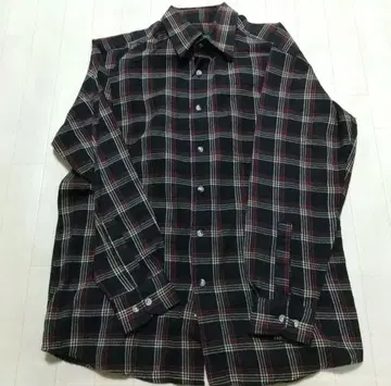 HIROMI KOSHI 체크 무늬 플란넬 셔츠 M