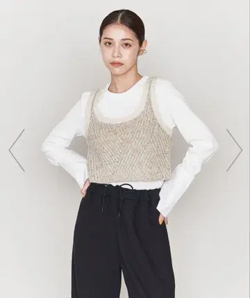 [ ASTRAET ] 스팽글 니트 베스트