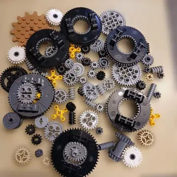 41 LEGO 기어와 블록 부품 세트