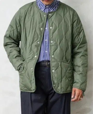 TAION 퀼팅 다운 자켓 M