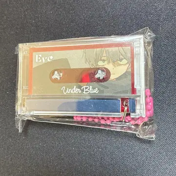 Eve UnderBlue 복권 뮤직 키링 burgundy