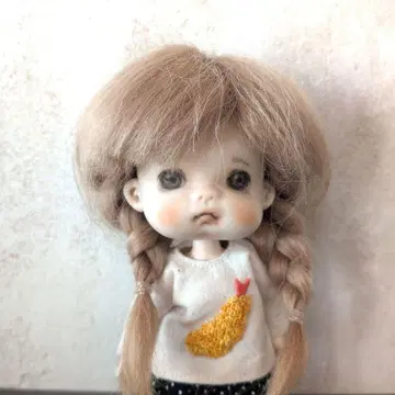 인형용 가발 5-6인치 4