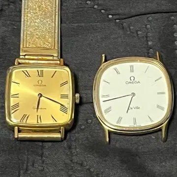 OMEGA Geneve & De Ville 시계 세트