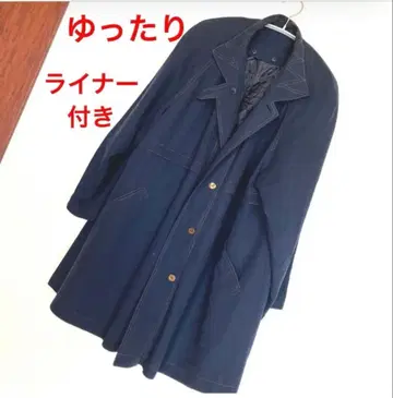 [ 빈티지 ] 여성용 코트 라이너 포함 아우터 넉넉한