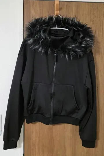 인조 모피 달린 지퍼 후디 y2k archive