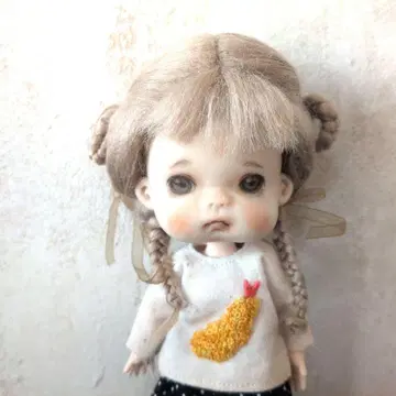 인형용 가발 5-6인치 5