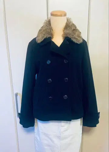 새상품급 어스 뮤직&에코로 P 코트 숏 자켓