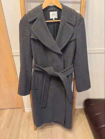 [ 새상품급 ] UMA ESTNATION 그레이 롱 코트 38