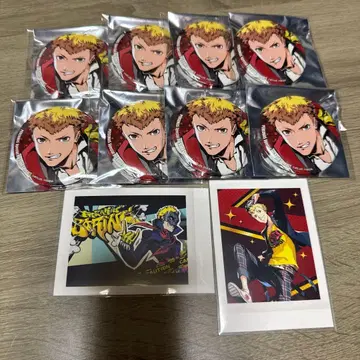 페르소나 5 R 사카모토 류지 캔뱃지 파샤코레