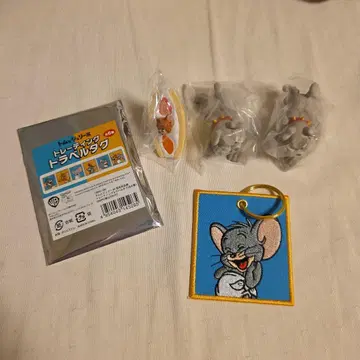 톰과 제리 트래블 택과 피규어 세트