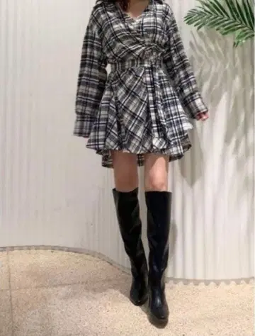 스나이델 snidel 체크 원피스 몇 회 사용