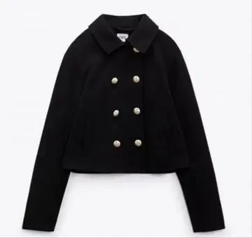 자라 ZARA 골드 버튼 크롭 자켓 XS 사이즈