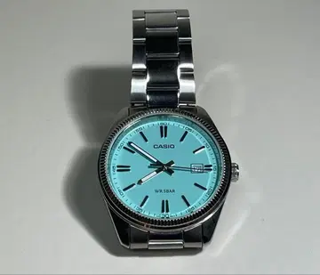 CASIO 터콰이즈 손목시계 쿼츠