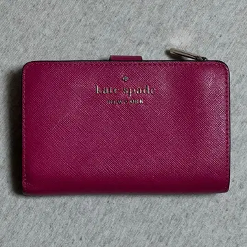 kate spade 마젠타 핑크 접이식 지갑 케이트 스페이드