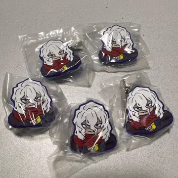 히로아카 캐릭터 반쵸코 헤어 클립 시가라키 토무라 5개 세트