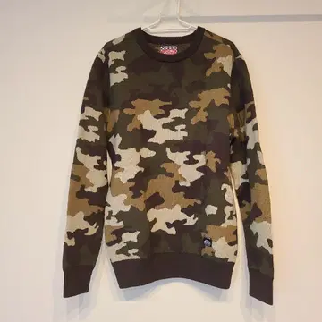 VANS 카모플라쥬 크루넥 니트