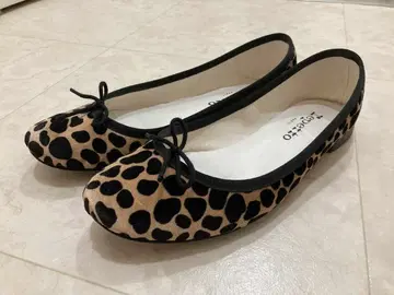 [ 가격 인하 ] Repetto 밸리 슈즈 레오파드 레페토 사이즈 35