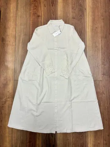 택 포함 새상품 선밸리 아이보리 롱 원피스 M