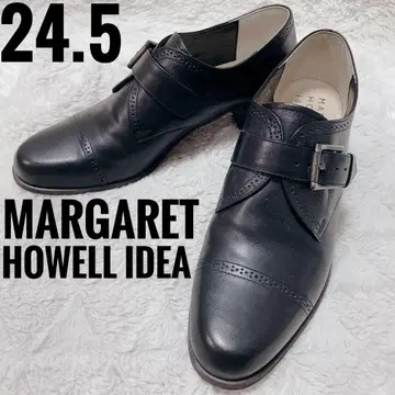 마가렛호웰 아이디어 여성용 리얼 가죽 몽크 스트랩 신발