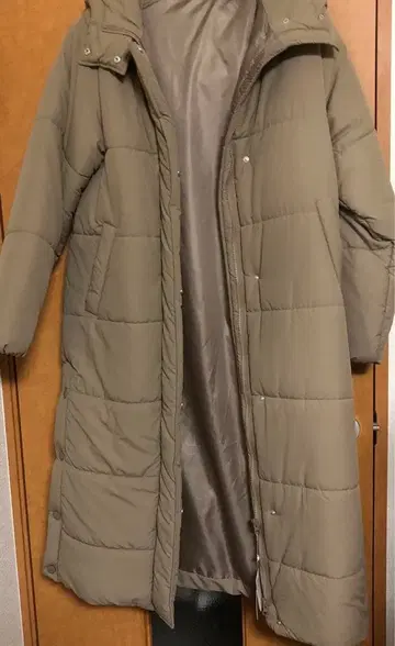 여성용 롱 코트 베이지