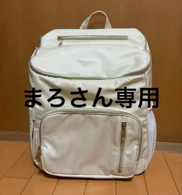 하아츄 2층 백팩 아이보리