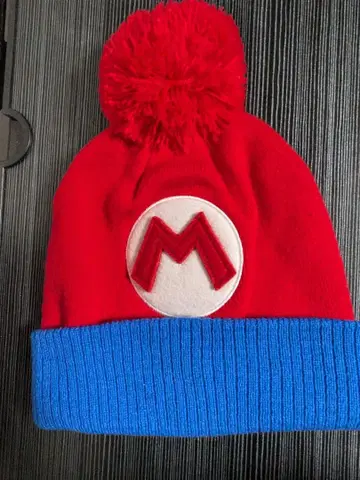 usj 마리오 니트 모자