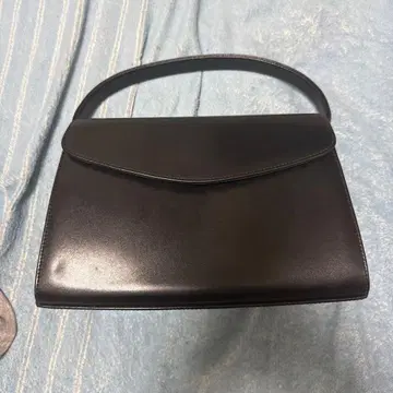 블랙 가죽 포멀 백