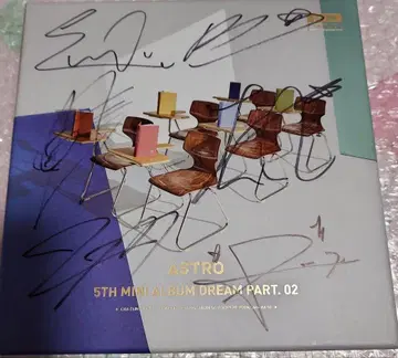 astro dream part.02 앨범 전원 친필 사인 2