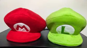마리오 루이지 모자 세트 팬캡