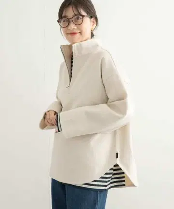 어반 리서치 도어즈 UR TECH 하프 지퍼 풀오버 스커트 M