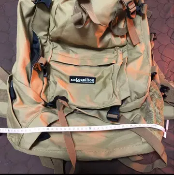 Locallion 카키 백팩