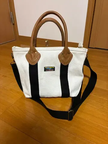 L.L.Bean 카타딘 2WAY 토트 가죽 핸들