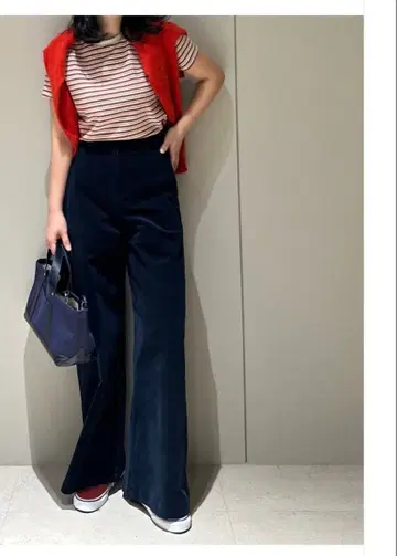 [ 새상품 ] 네이비 코듀로이 팬츠 storynine