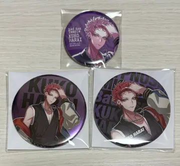 하라이 쿠코 팬미팅 캔뱃지 3종 세트