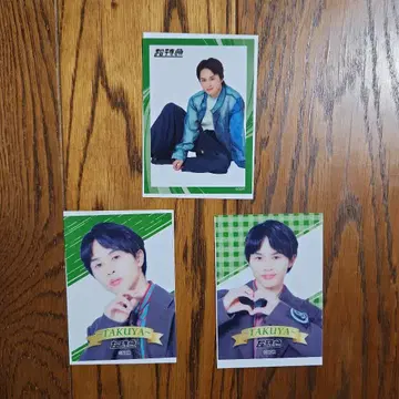 초특급 타쿠야 마루이 카드 3장