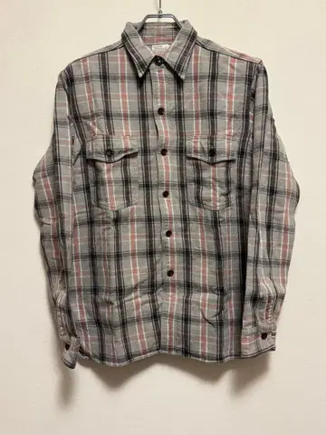 WAREHOUSE 플란넬 셔츠 Lot.3022 F 패턴 사이즈 38