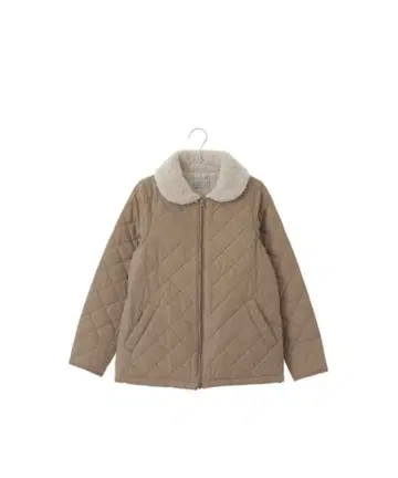 보아 안감 퀼팅 숏코트