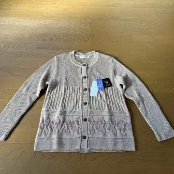 알파카 혼방 가디건 일본제