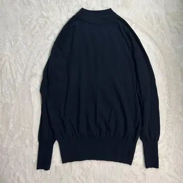 Spick and Span 18G 크루넥 풀오버 블랙