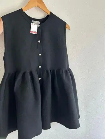 택 포함 새상품 시마무라 마나오 씨 페플럼 니트 베스트 입학식 졸업식