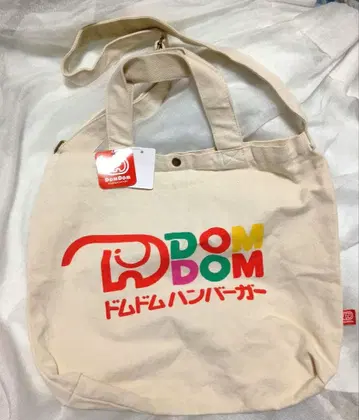 돔돔버거 토트백
