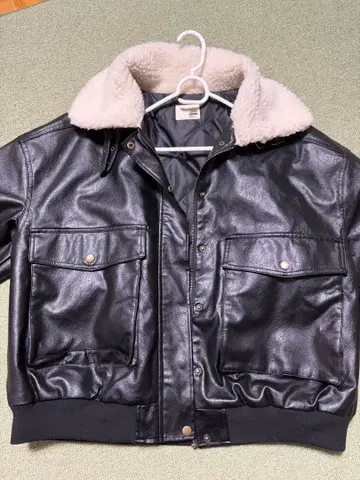 JaVa. 블랙 가죽 자켓 M 사이즈