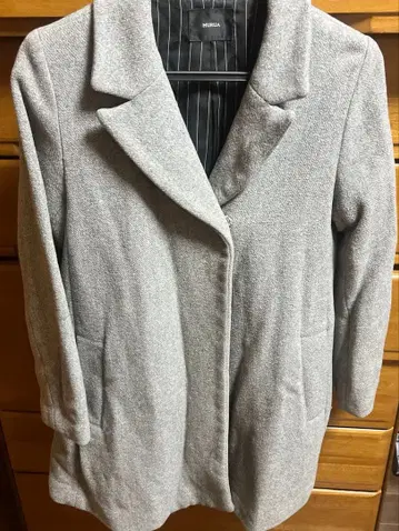 MURUA 그레이 체스터 코트